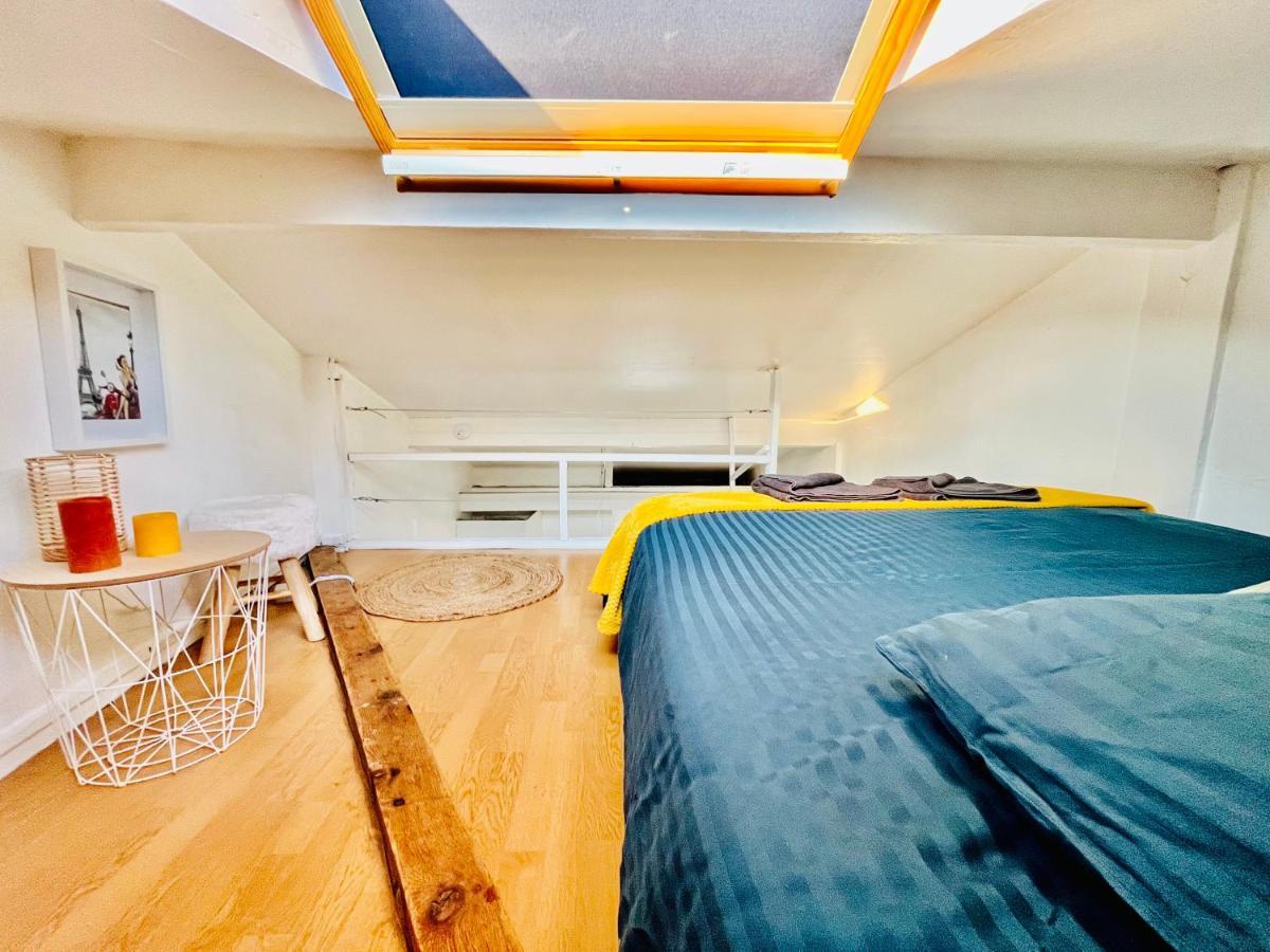 Parc Buttes Chaumont - Studio Mezzanine Paris Apartment Exterior photo